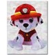 Deco pop marcus peluche pat patrouille toile 40x30cm sur chassis bois-lilojouets-morbihan-bretagne