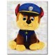 Deco pop chase peluche pat patrouille toile 40x30cm sur chassis bois-lilojouets-morbihan-bretagne