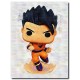 Deco pop gohan en courant dragonball toile 40x30cm sur chassis bois-lilojouets-morbihan-bretagne