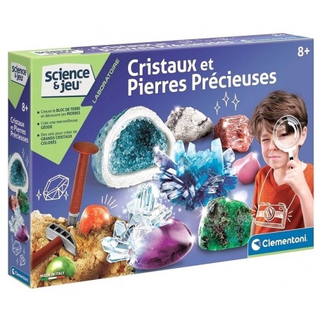 CRISTAUX ET PIERRES PRECIEUSES LABORATOIRE DE GEOLOGIE-LiloJouets-Morbihan-Bretagne