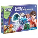 COFFRET CRISTAUX ET PIERRES PRECIEUSES LABORATOIRE DE GEOLOGIE