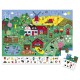 Valisette puzzle d'observation la ferme 24 pieces 65x50cm-lilojouets-morbihan-bretagne