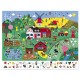 Valisette puzzle d'observation la ferme 24 pieces 65x50cm-lilojouets-morbihan-bretagne