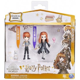 PACK AMITIE 2 FIGURINES MAGICAL MINIS RON ET GINNY HARRY POTTER