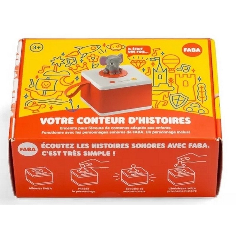 Conteuse d'histoires Faba