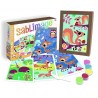 SABLIMAGE ANIMAUX DE LA FORET CONCEPT BOX 4 TABLEAUX AVEC CADRE-LiloJouets-Morbihan-Bretagne