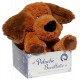 Peluche bouillotte chien 24cm-lilojouets-morbihan-bretagne