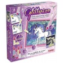 GLITTERIZZ LICORNES PHOSPHORESCENTES A PAILLETER