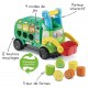 Porteur maxi camion poubelle recyclo'formes-lilojouets-morbihan-bretagne