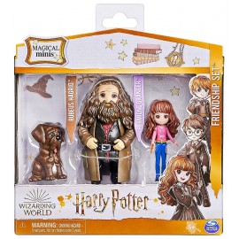 PACK 2 FIGURINES HERMIONE ET HAGRID ARTICULEES 8CM MAGICAL MINIS HARRY POTTER-LiloJouets-Morbihan-Bretagne