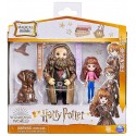 PACK 2 FIGURINES HERMIONE ET HAGRID ARTICULEES 8CM MAGICAL MINIS HARRY POTTER