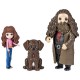 Pack 2 figurines hermione et hagrid articulees 8cm magical minis harry potter-lilojouets-morbihan-bretagne