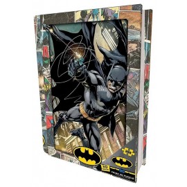 PUZZLE BATMAN 300 PIECES IMAGE 3D LENTICULAIRE BOITE METAL COMICS-LiloJouets-Morbihan-Bretagne