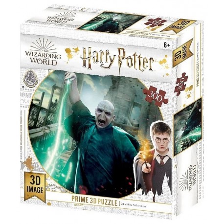 PUZZLE VOLDEMORT 300 PIECES IMAGE 3D LENTICULAIRE HARRY POTTER-LiloJouets-Morbihan-Bretagne