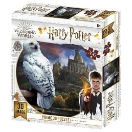 PUZZLE HIBOU HEDWIGE 300 PIECES IMAGE 3D LENTICULAIRE HARRY POTTER-LiloJouets-Morbihan-Bretagne