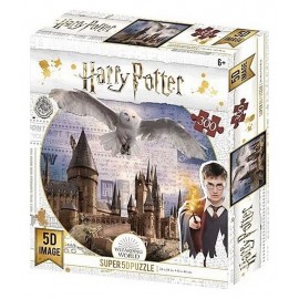 PUZZLE POUDLARD 300 PIECES IMAGE 3D LENTICULAIRE HARRY POTTER-LiloJouets-Morbihan-Bretagne