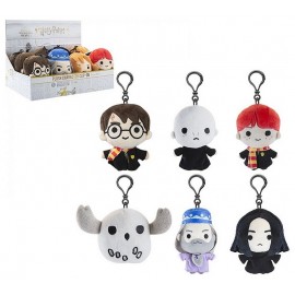 PELUCHE 13CM PERSONNAGES HARRY POTTER AVEC CLIP ATTACHE ASST-LiloJouets-Morbihan-Bretagne