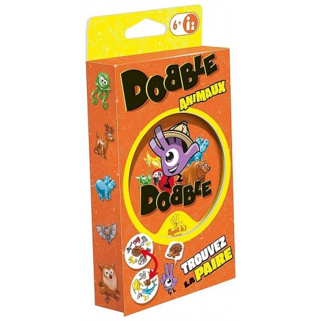 JEU DOBBLE ANIMAUX BLISTER ECO-LiloJouets-Morbihan-Bretagne