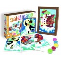 SABLIMAGE LA BANQUISE CONCEPT BOX 4 TABLEAUX 25X18CM AVEC CADRE