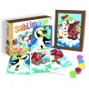 SABLIMAGE LA BANQUISE CONCEPT BOX 4 TABLEAUX 25X18CM AVEC CADRE-LiloJouets-Morbihan-Bretagne