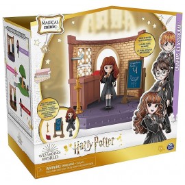 PLAYSET FIGURINE HERMIONE COURS DE SORTILEGES MAGICAL MINIS HARRY POTTER-LiloJouets-Morbihan-Bretagne