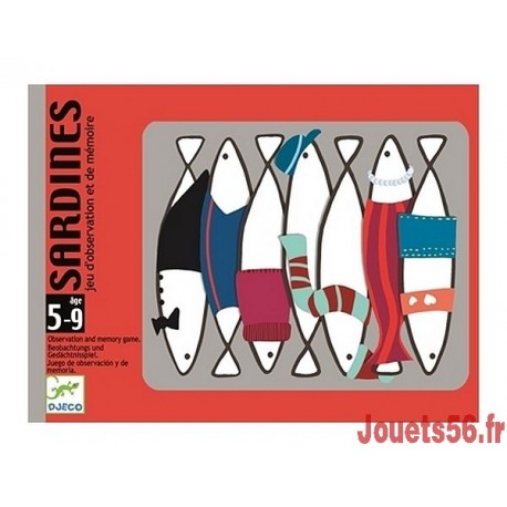 JEU DE CARTES SARDINES-jouets-sajou-56