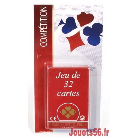 JEU DE 32 CARTES COMPETITION-jouets-sajou-56