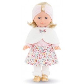 POUPEE 36CM PRISCILLE HIVER EN FLEURS-LiloJouets-Morbihan-Bretagne