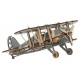 Maquette bois avion biplan 36 pieces motif bleu-lilojouets-morbihan-bretagne