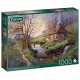 Puzzle cottage dans les bois 1000 pieces falcon deluxe-lilojouets-morbihan-bretagne