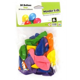 30 BALLONS LUXE ASST-jouets-sajou-56