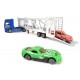 Camion transport 2 voitures metal-jouets-sajou-56