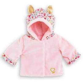 BB36 MANTEAU HIVER EN FLEURS VETEMENT POUPON 36CM