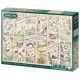 Puzzle le calendrier de la nature 1000 pieces falcon deluxe-lilojouets-morbihan-bretagne