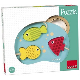 PUZZLE MER BABY PREMIER PUZZLE BOIS A ENCASTREMENT