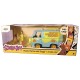 Vehicule mystery machine 1.24e metal avec figurines sammy et scooby-doo-lilojouets-morbihan-bretagne