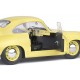 Vehicule porsche 356 pre-a- jaune 1953 1.18e metal-lilojouets-morbihan-bretagne