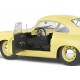 Vehicule porsche 356 pre-a- jaune 1953 1.18e metal-lilojouets-morbihan-bretagne