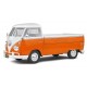 Vehicule volskwagen t1 pick-up orange 1950 1.18e metal-lilojouets-morbihan-bretagne