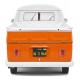 Vehicule volskwagen t1 pick-up orange 1950 1.18e metal-lilojouets-morbihan-bretagne