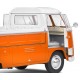 Vehicule volskwagen t1 pick-up orange 1950 1.18e metal-lilojouets-morbihan-bretagne