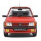 Vehicule peugeot 205 cti rouge cabriolet 1986 1.18e metal-lilojouets-morbihan-bretagne