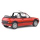 Vehicule peugeot 205 cti rouge cabriolet 1986 1.18e metal-lilojouets-morbihan-bretagne