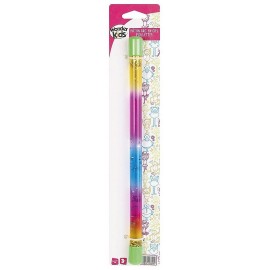 BATON ARC EN CIEL 32CM AVEC PAILLETTES ASST