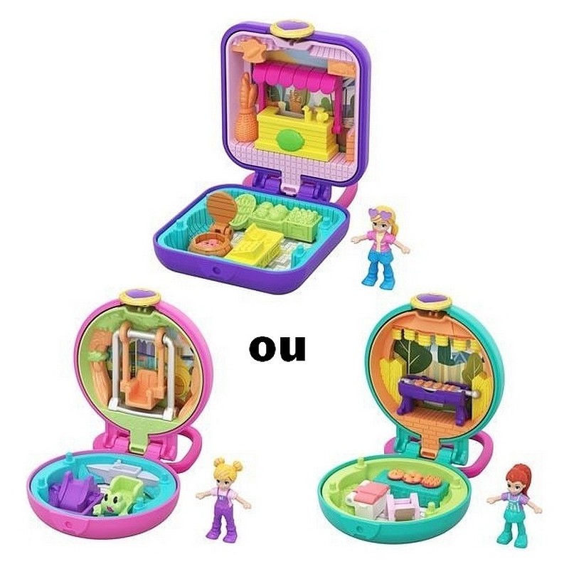 POLLY POCKET Coffret Secret Polly au Pôle Nord - GDL85 - Coffret  mini-figurine - 3 ans