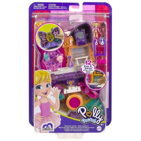 COFFRET SCENE PAILLETEE POLLY POCKET-LiloJouets-Morbihan-Bretagne