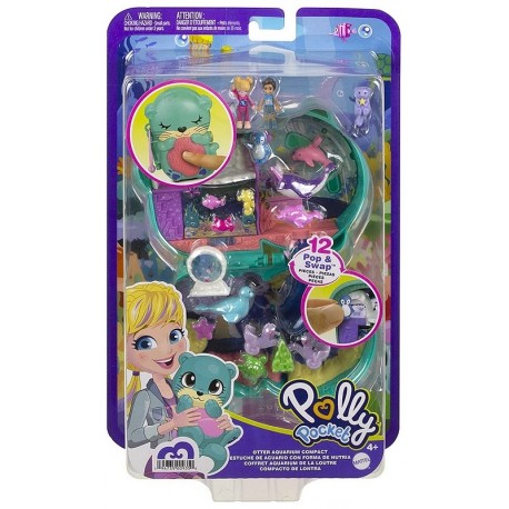 COFFRET LOUTRE AQUATIQUE POLLY POCKET-LiloJouets-Morbihan-Bretagne