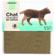 Maquette chat en carton a assembler 17x10x5cm-lilojouets-morbihan-bretagne