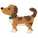 Sachet 1000 perles hama marron glace-lilojouets-morbihan-bretagne