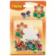 Blister pm fleurs bicolores et 350 perles hama midi-lilojouets-morbihan-bretagne